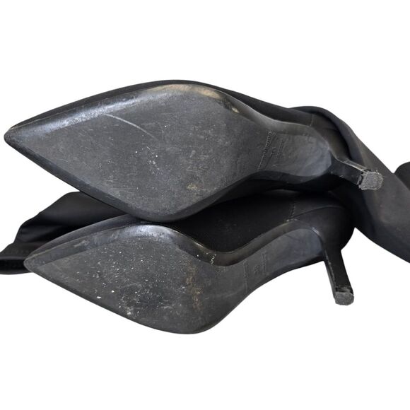 Primadonna Women's 36 Over-the-Knee Pointed Toe Tall Black Boots - Picture 9 of 16